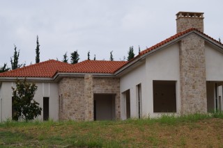 Villa with grape yard (Malakasa/ Mellisi ( Oropos Area, Attiki, Greece)